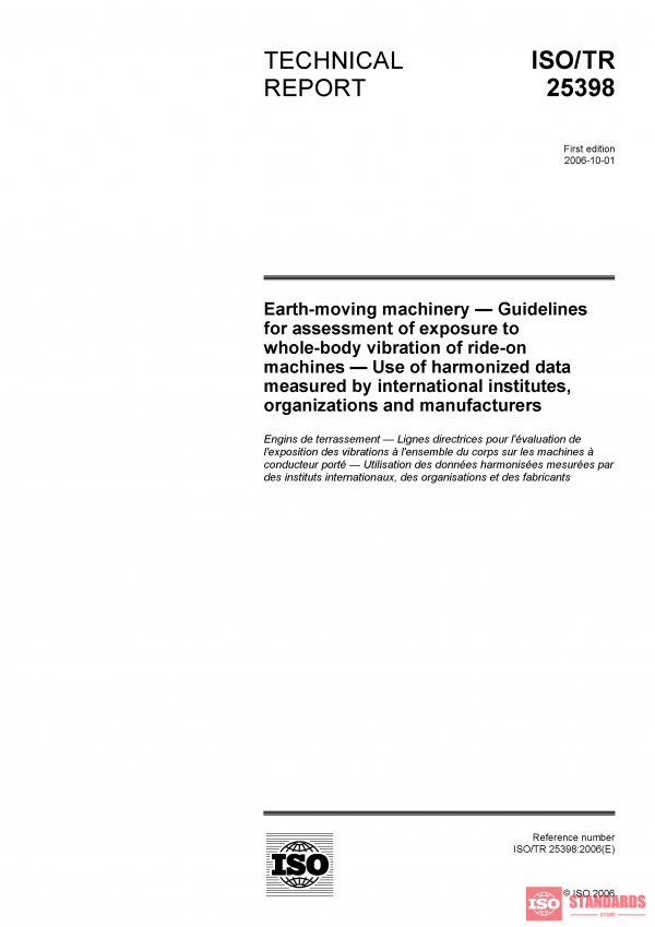 ISO/TR 25398:2006 PDF