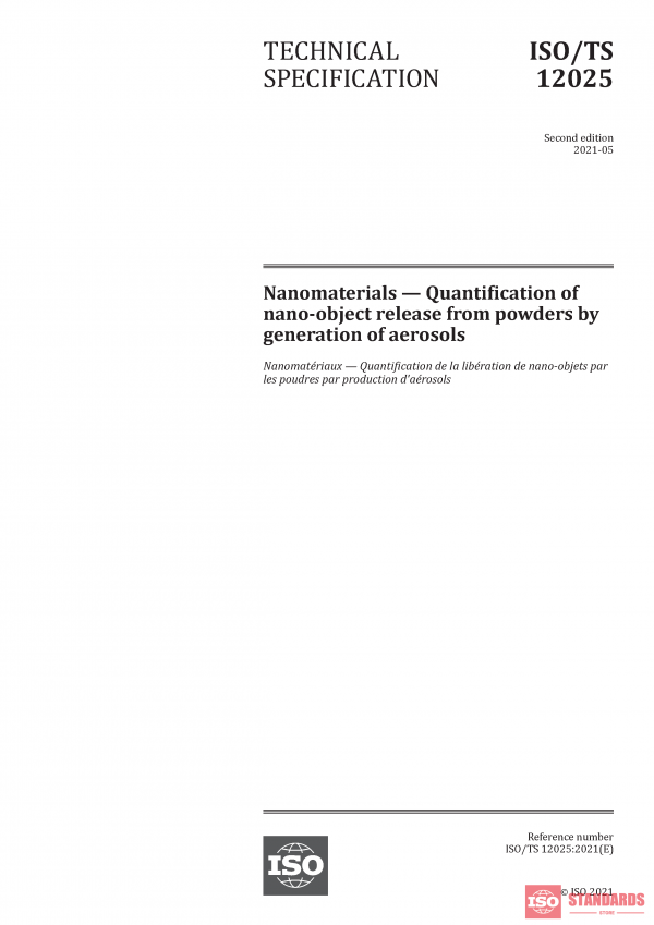 ISO/TS 12025:2021 PDF