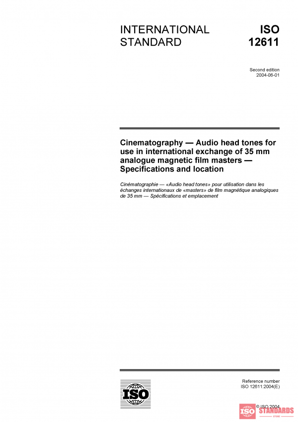 ISO 12611:2004 PDF