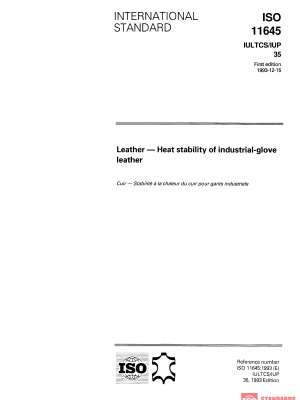 ISO 11645:1993 PDF