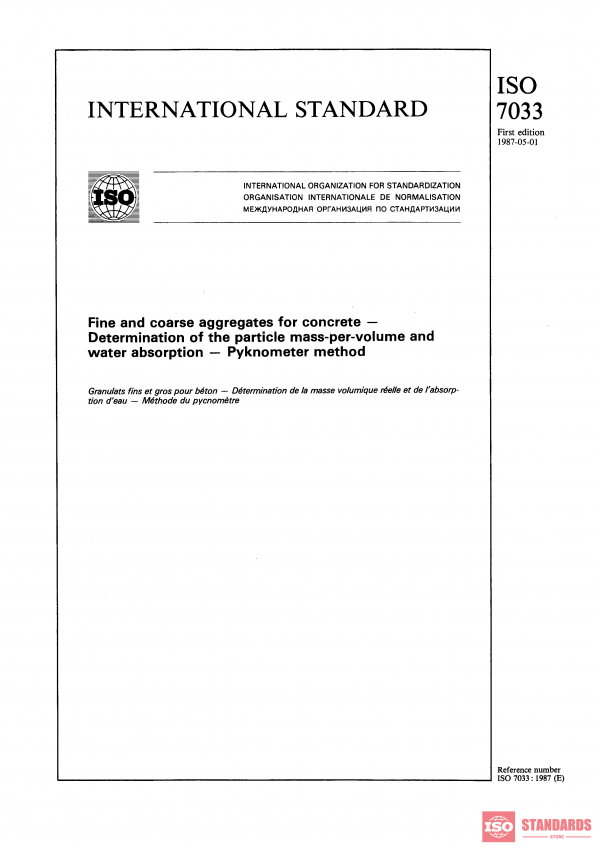 ISO 7033:1987 PDF