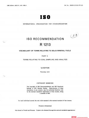 ISO/R 1213-2:1971 PDF