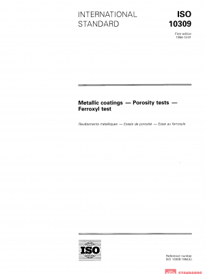 ISO 10309:1994 PDF