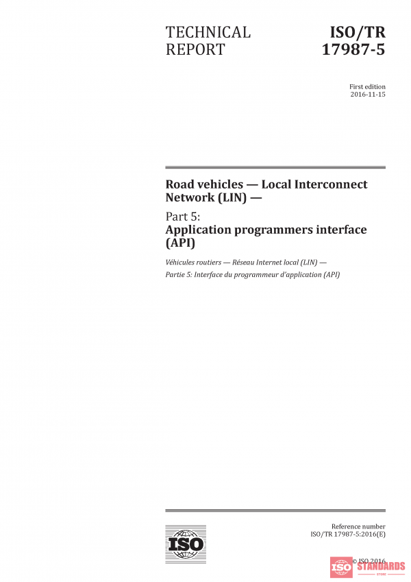 ISO/TR 17987-5:2016 PDF