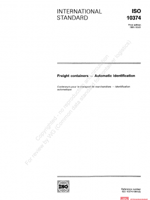 ISO 10374 WG:1991 PDF