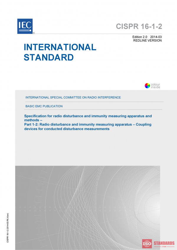 CISPR 16-1-2:2014 RLV PDF