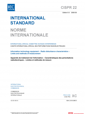 CISPR 22 ed 6.0:2008 PDF