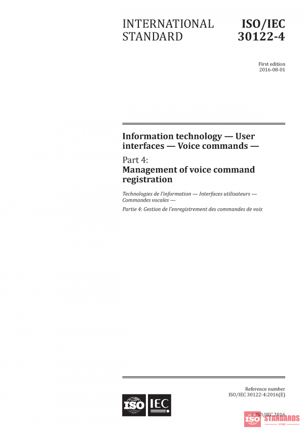 ISO/IEC 30122-4:2016 PDF