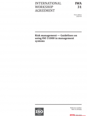 IWA 31:2020 PDF