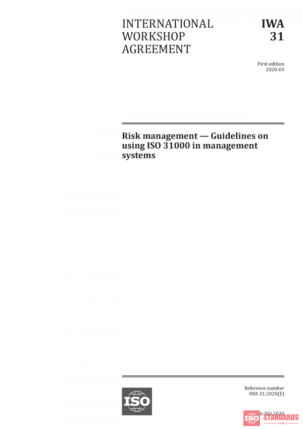 IWA 31:2020 PDF