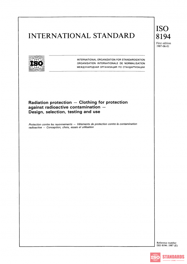 ISO 8194:1987 PDF