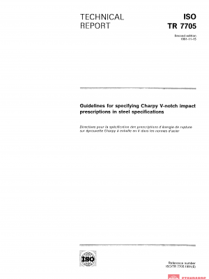 ISO/TR 7705:1991 PDF