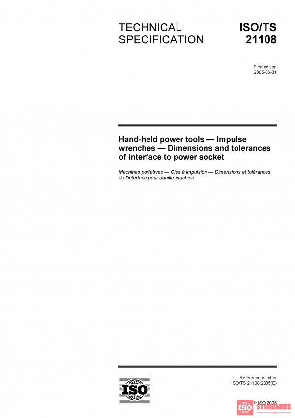 ISO/TS 21108:2005 PDF