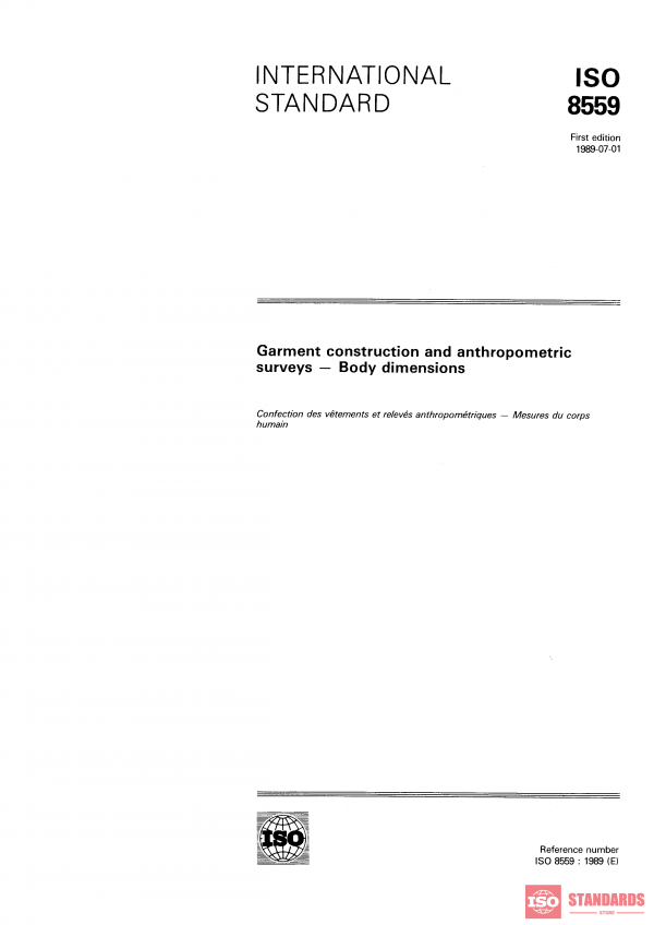 ISO 8559:1989 PDF