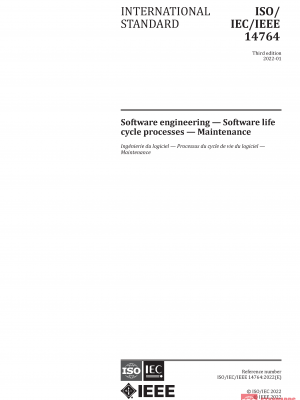 ISO/IEC/IEEE 14764:2022 PDF