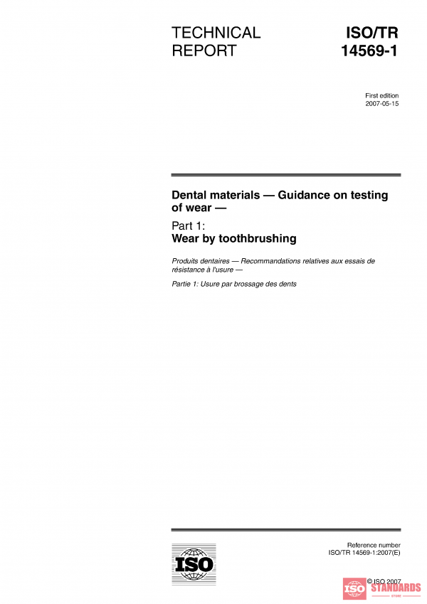 ISO/TR 14569-1:2007 PDF