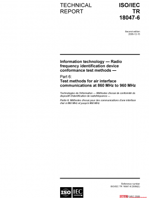 ISO/IEC TR 18047-6:2008 PDF