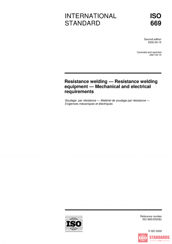 ISO 669:2000 PDF