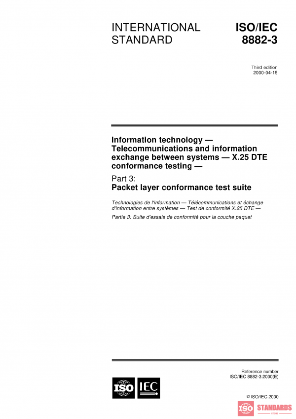 ISO/IEC 8882-3:2000 PDF