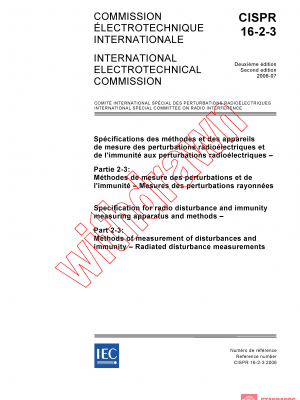 CISPR 16-2-3:2006 PDF