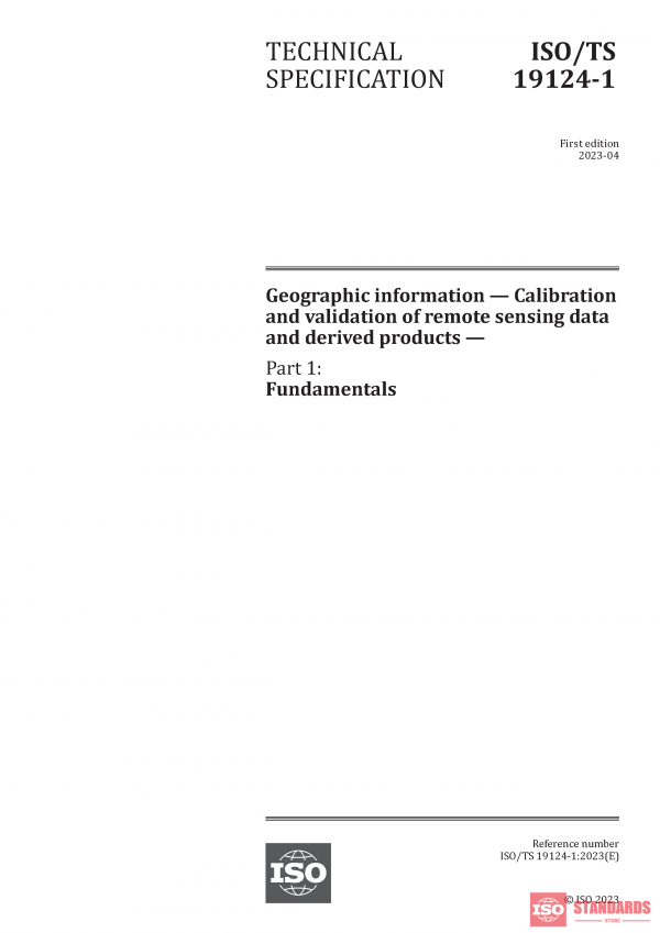 ISO/TS 19124-1:2023 PDF