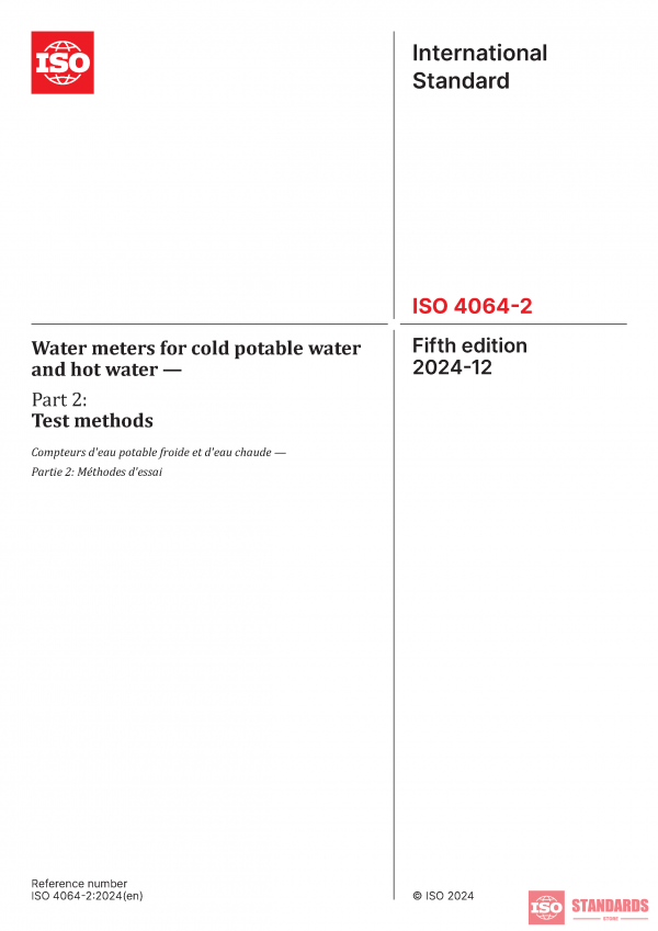 ISO 4064-2:2024 PDF
