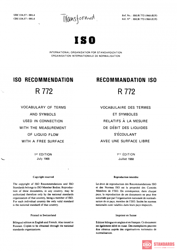 ISO/R 772:1968 PDF