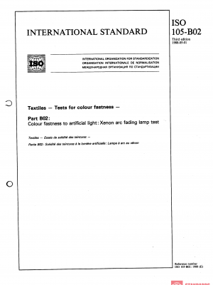 ISO 105-B02:1988 PDF