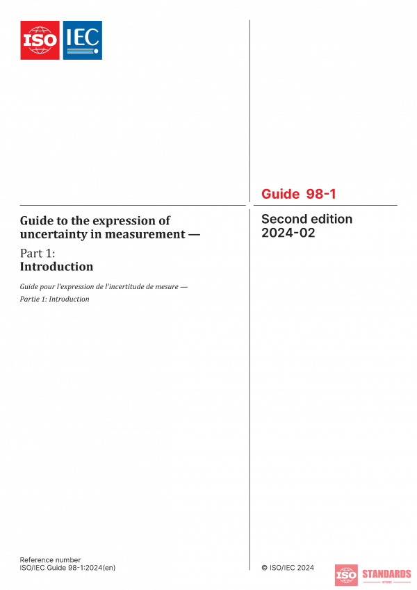 ISO/IEC Guide 98-1:2024 PDF