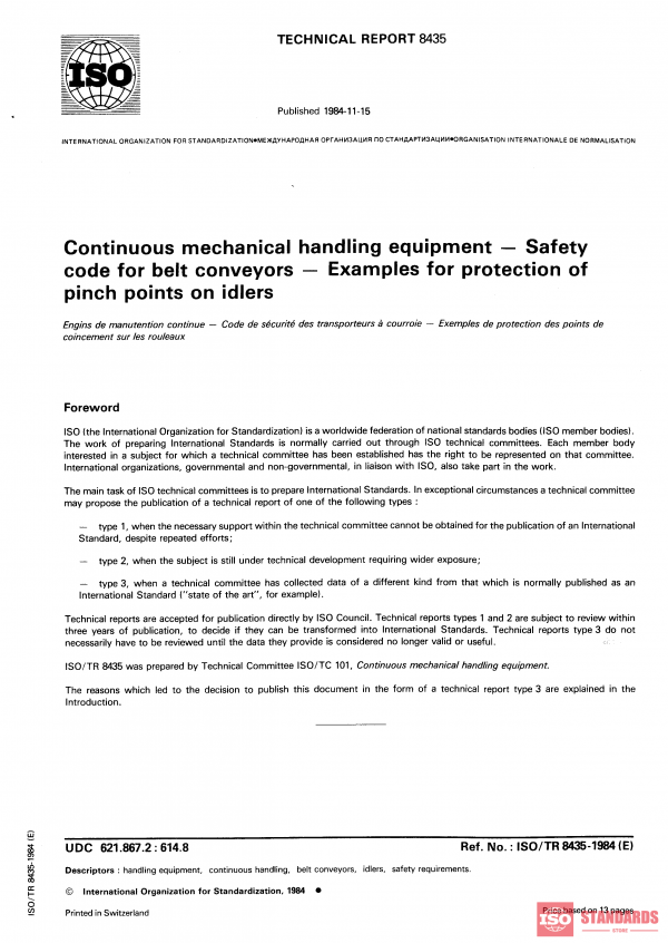 ISO/TR 8435:1984 PDF