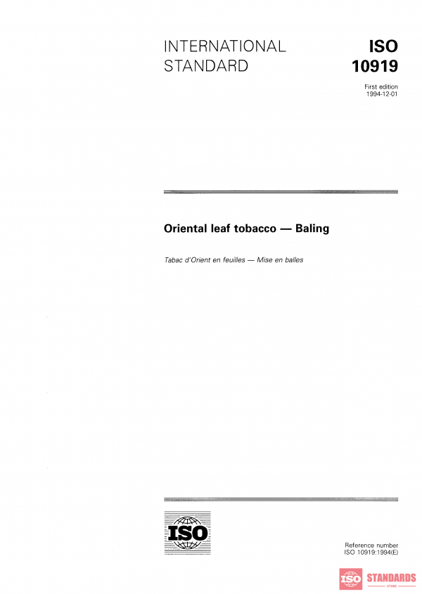 ISO 10919:1994 PDF