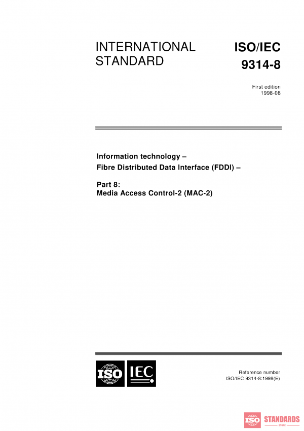 ISO/IEC 9314-8:1998 PDF