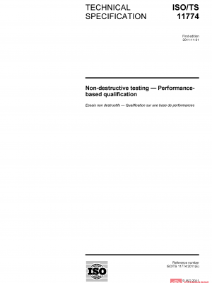 ISO/TS 11774:2011 PDF