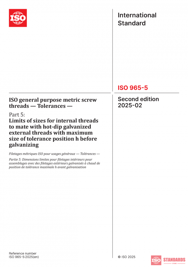 ISO 965-5:2025 PDF