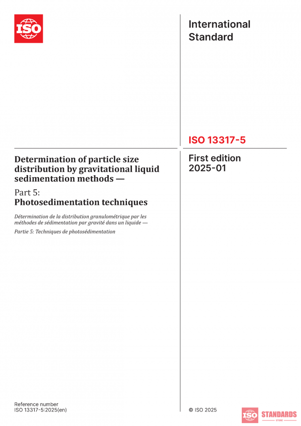 ISO 13317-5:2025 PDF