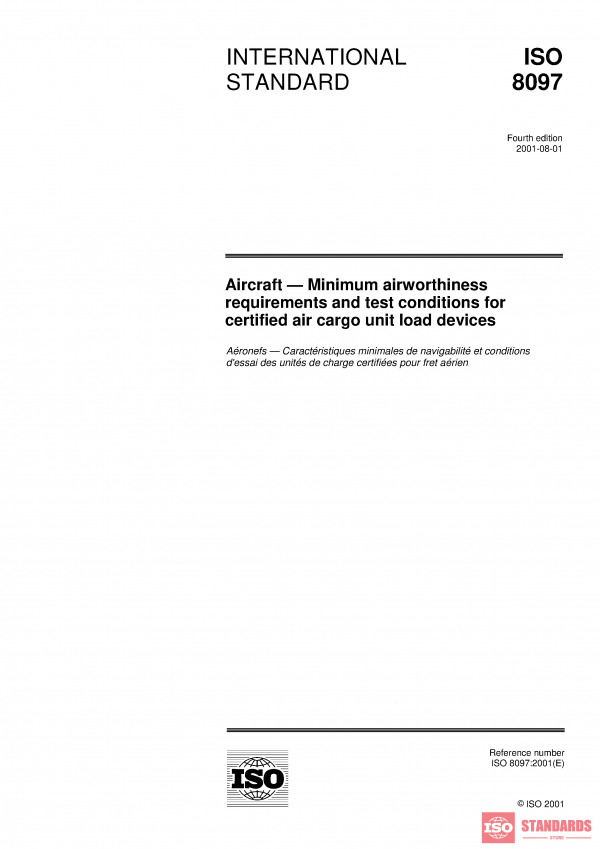 ISO 8097:2001 PDF