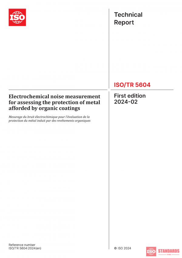 ISO/TR 5604:2024 PDF