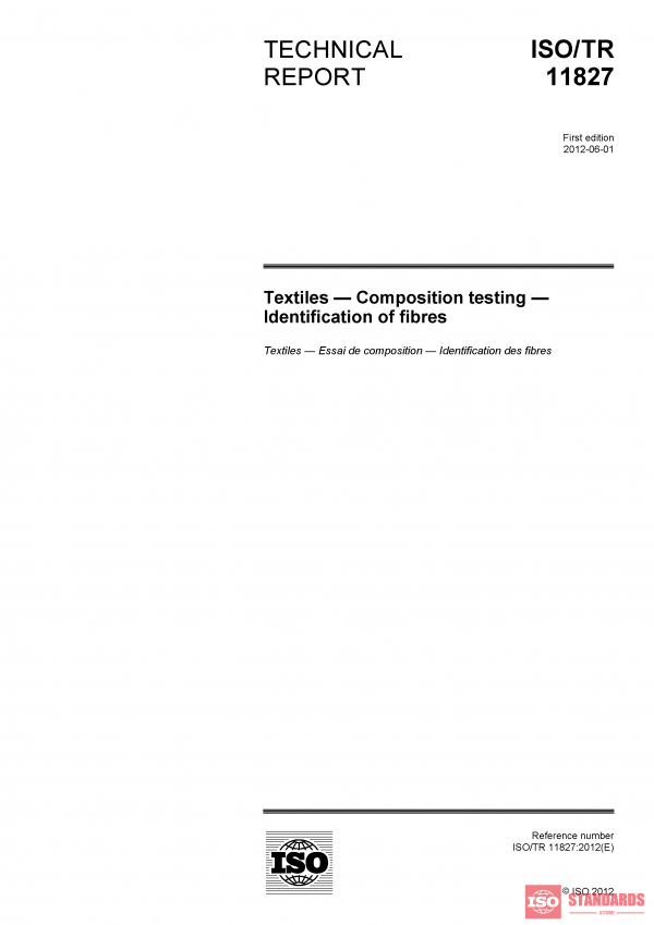 ISO/TR 11827:2012 PDF