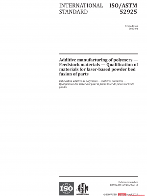 ISO/ASTM 52925:2022 PDF