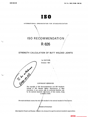ISO/R 626:1967 PDF