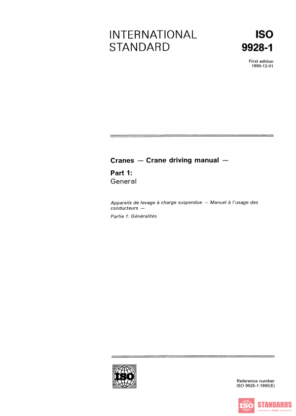 ISO 9928-1:1990 PDF