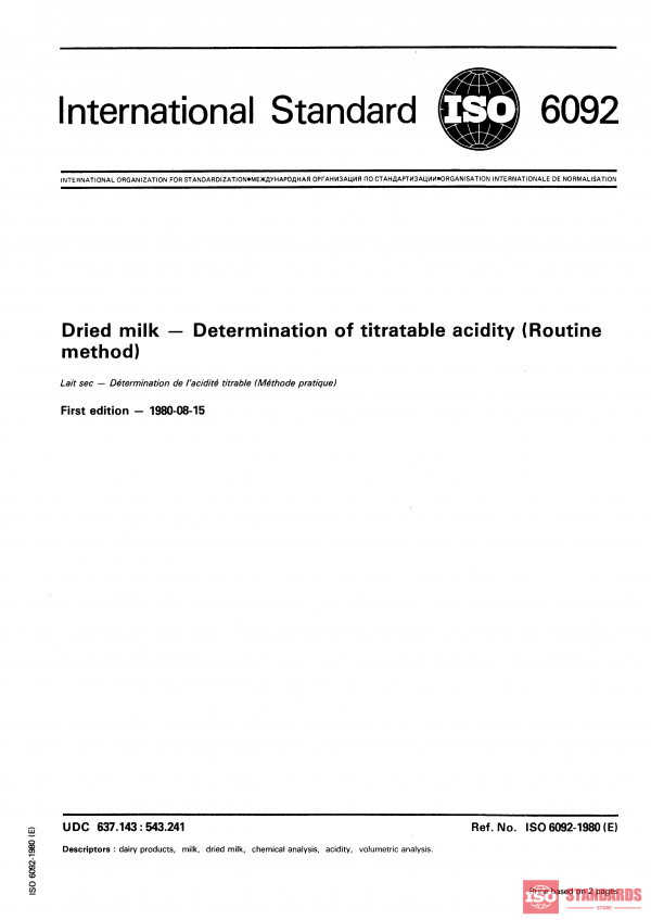 ISO 6092:1980 PDF