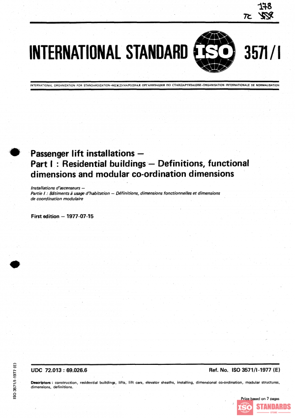 ISO 3571-1:1977 PDF
