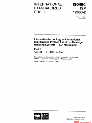 ISO/IEC ISP 12063-2:1997 PDF