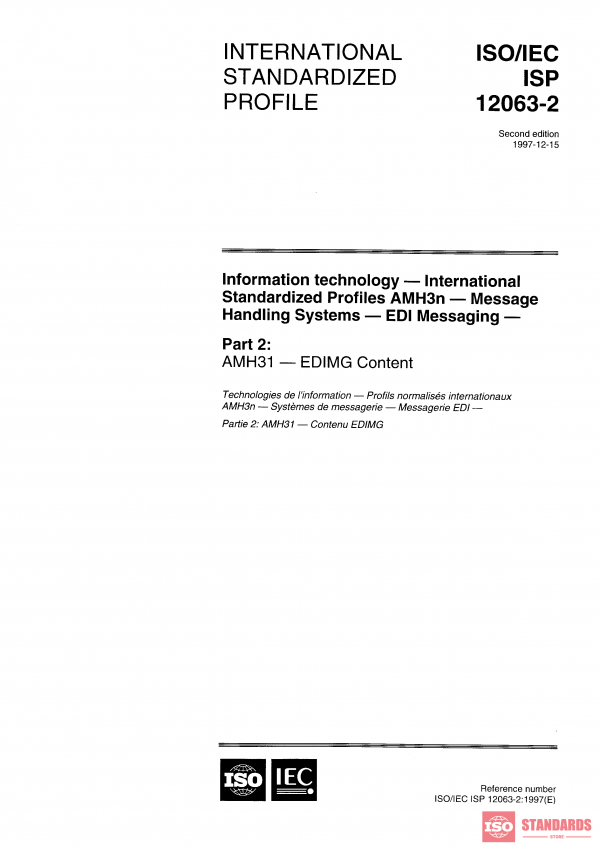 ISO/IEC ISP 12063-2:1997 PDF
