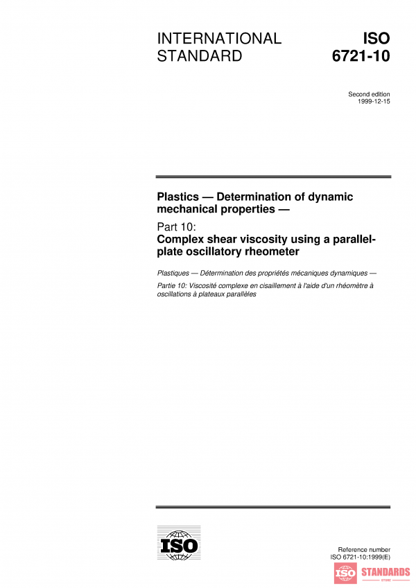 ISO 6721-10:1999 PDF