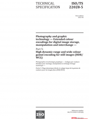ISO/TS 22028-5:2023 PDF