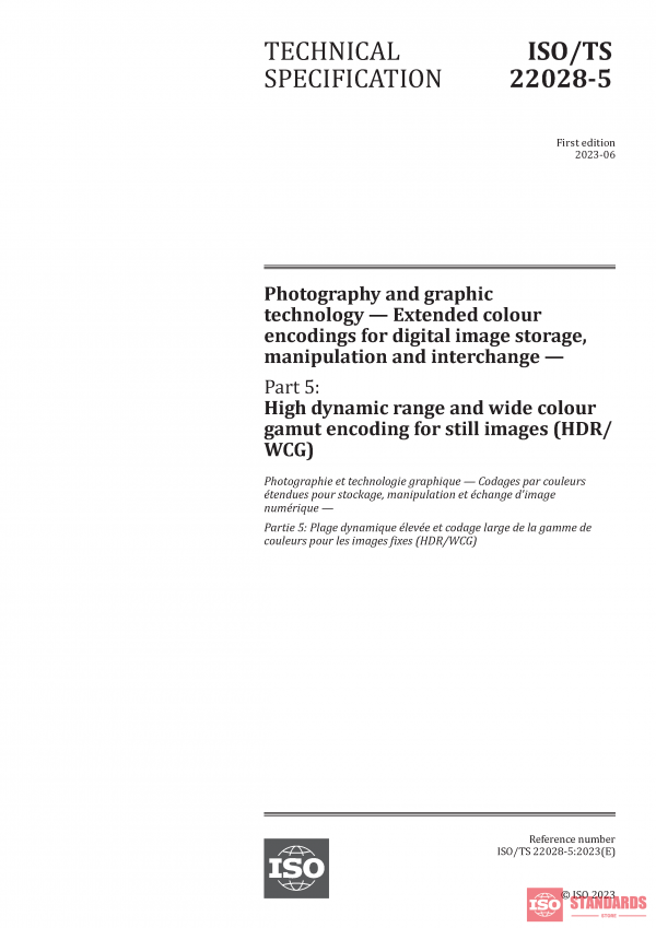 ISO/TS 22028-5:2023 PDF