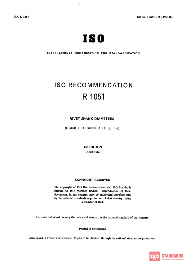 ISO/R 1051:1969 PDF