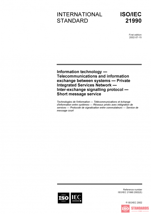 ISO/IEC 21990:2002 PDF